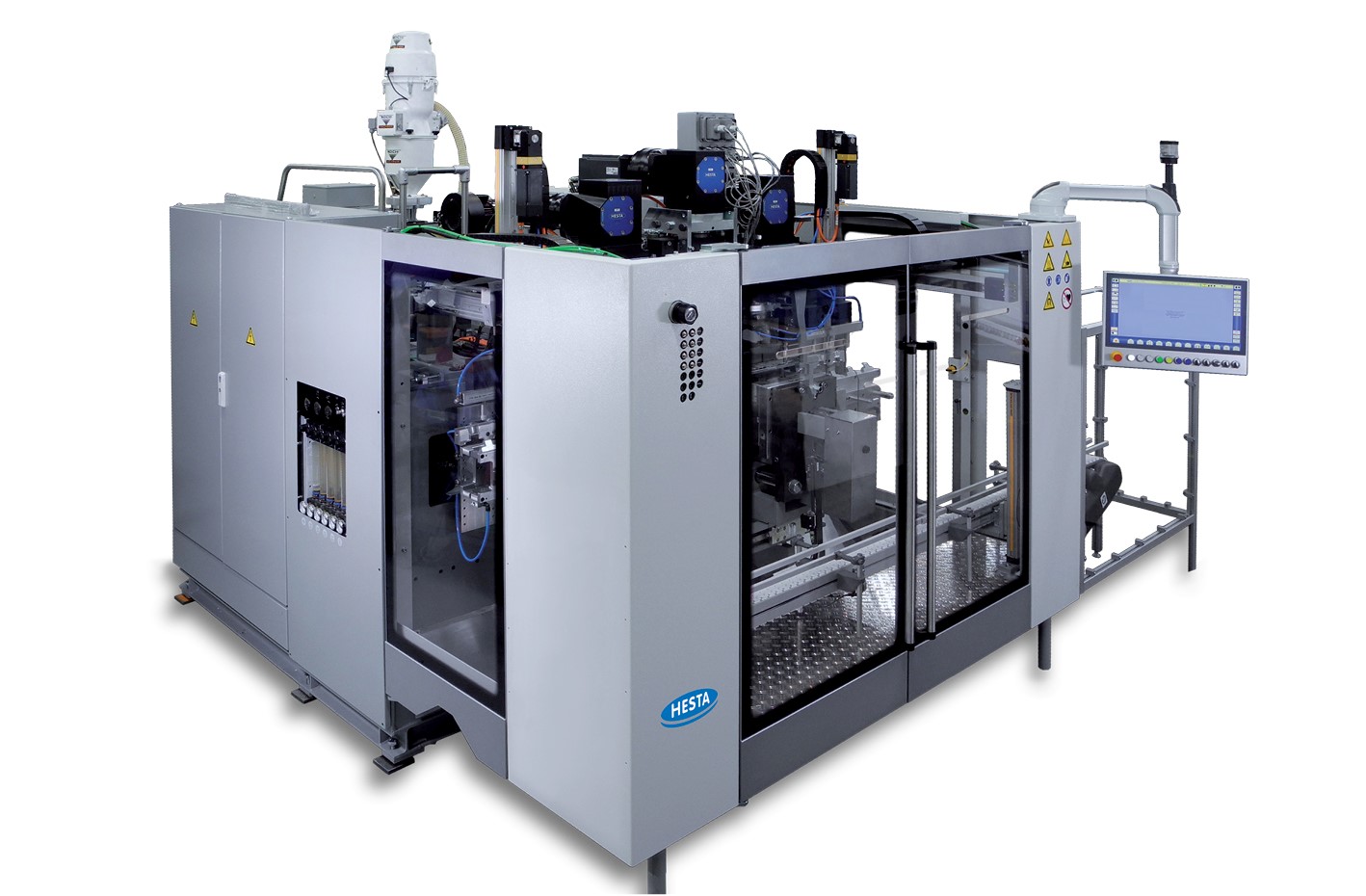 Hesta HMD420E two station blow molding machine