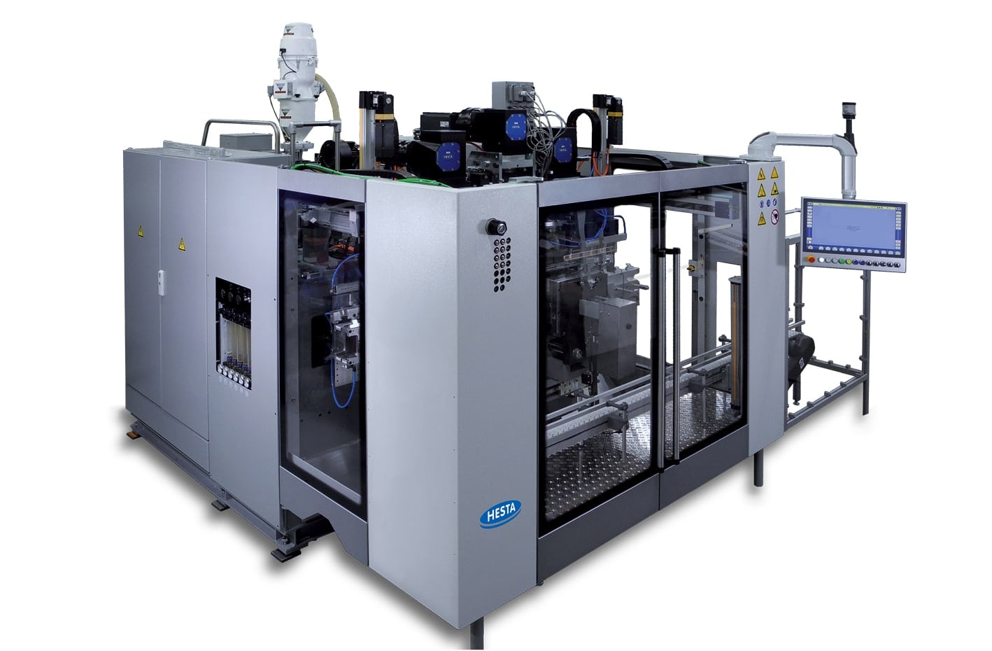 Hesta HM360E two station blow molding machine