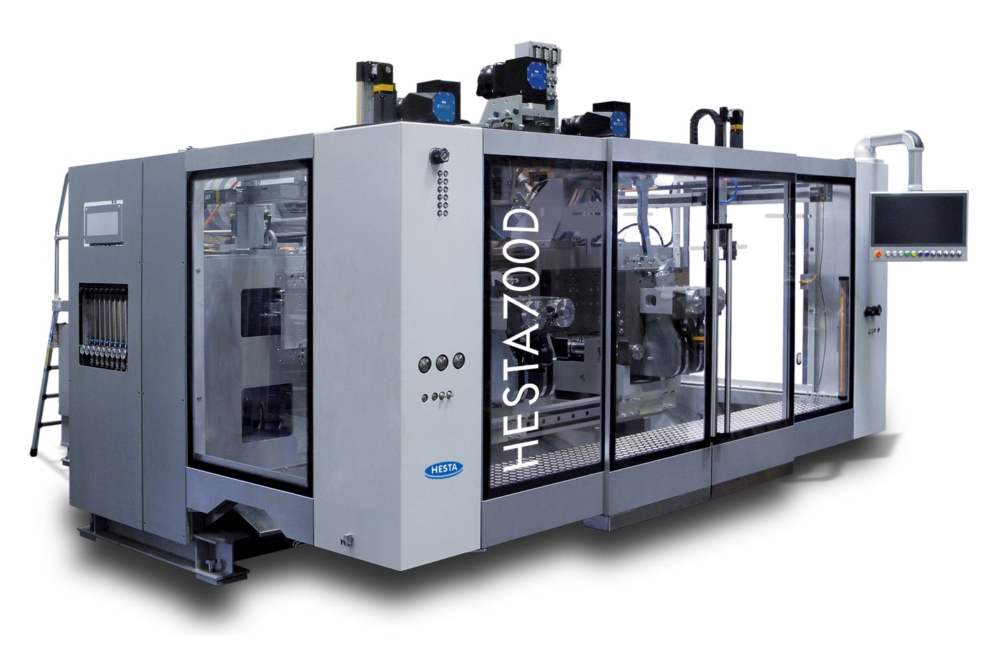 Hesta HLD700E two station blow molding machine