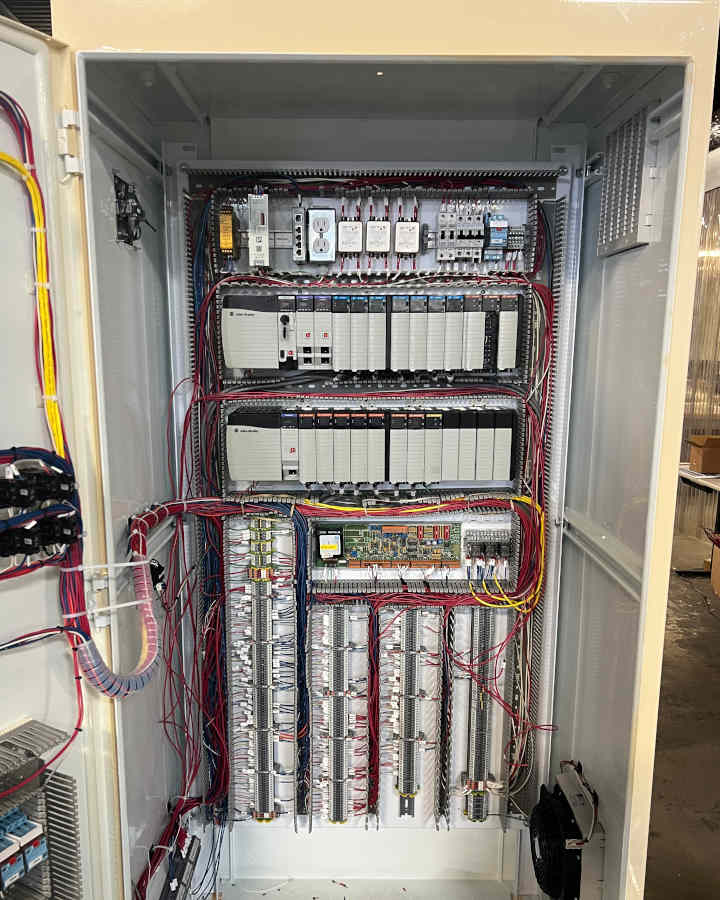 hot press control panel