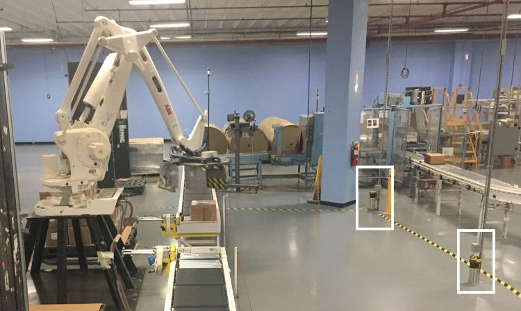 production line security sensors