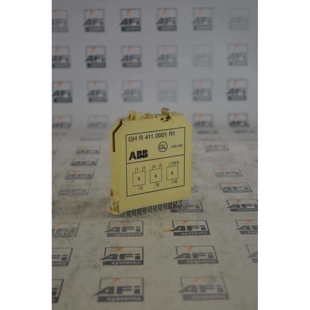 ABB GH-R-411-0001-R1 LOGIC AND GATE UNIT 5MA 27MA 3FUNCTION