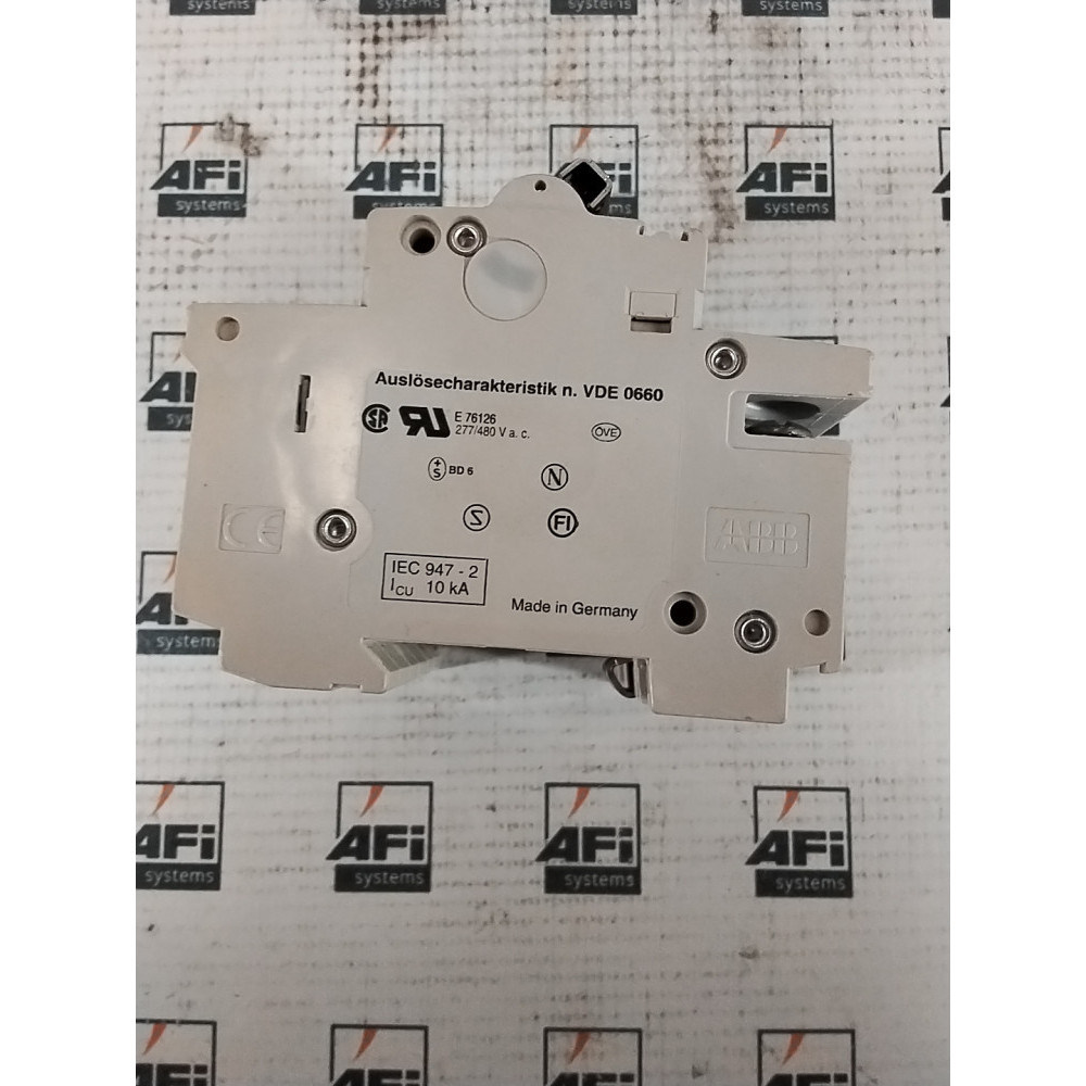 ASEA BROWN BOVERI E76126 CIRCUIT BREAKER  32AMP  2POLE  277/480V