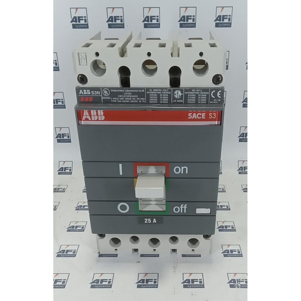 ABB SACE S3 MH849235 BREAKER