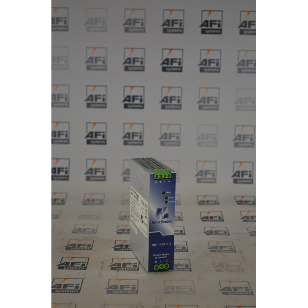 ACME ELECTRIC DM 1-48017-S NIB POWER SUPPLY 48VDC  1.7A (input 100-240VAC  3A)