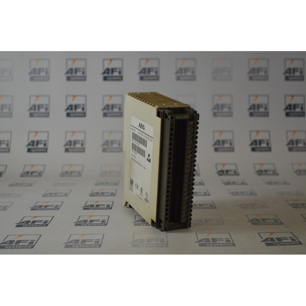 AEG - Modicon AS-BADU-206 INPUT MODULE ANALOG 4POINT 4X+-10V/+-20MA