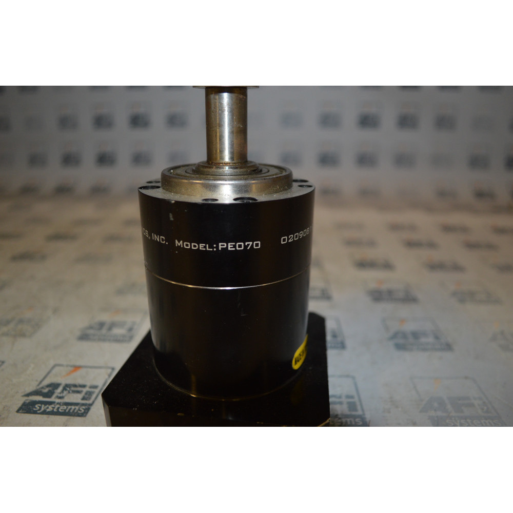 APEX DYNAMICS PE070 GEARBOX PLANETARY RATIO 10:1 INLINE SIZE 70 16MM OUTPUT BACKLASH 8