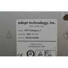 ADEPT TECH 30332-00380 CONTROL PANEL