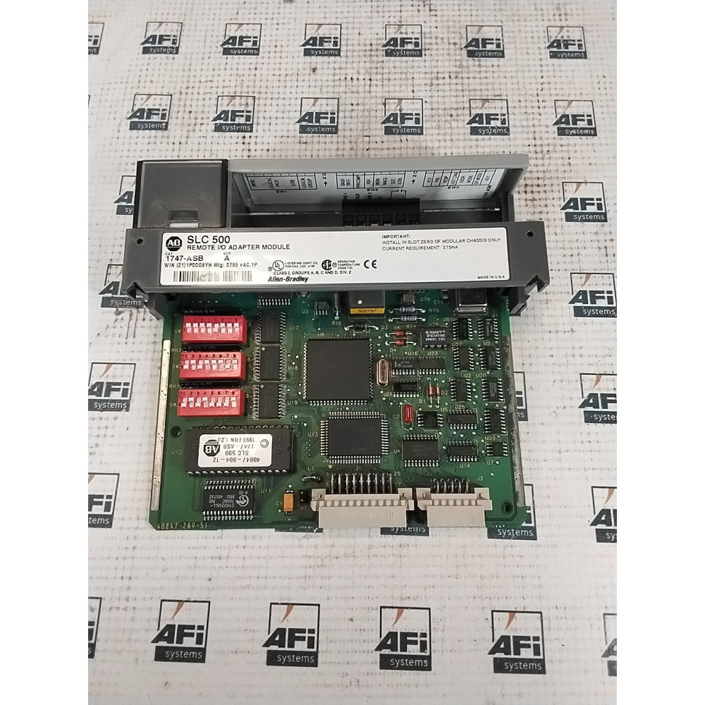 SLC-500 Remote I/O Adaptor Module