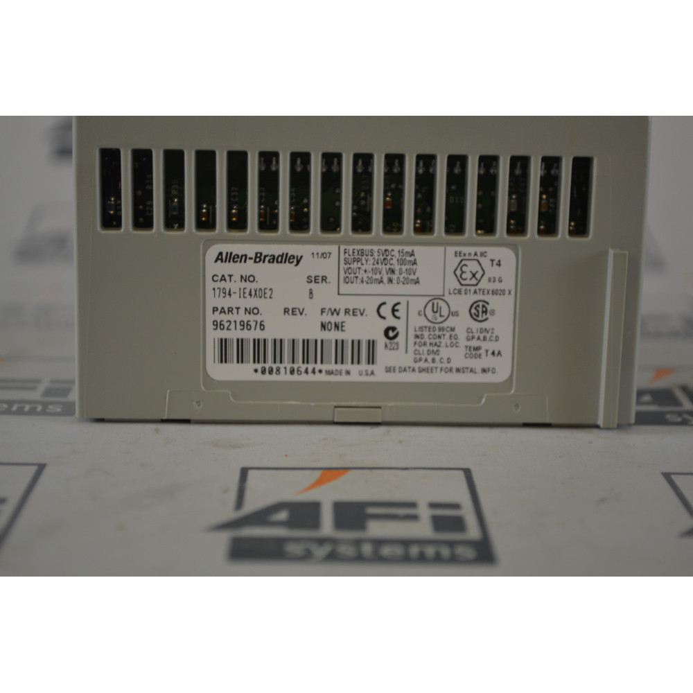 Allen Bradley 1794-IE4X0E2 Analog I/O Combination Module