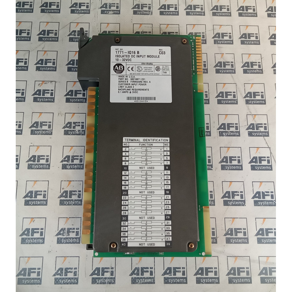 Allen Bradley 1771-IQ16B Input Module