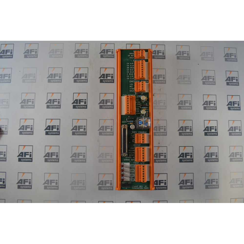 Allen-Bradley 1746HT REV 01 1746-HTREV 01 ~ TERMINATION PANEL  IMC110 (W/ ATTACHING CABLES).