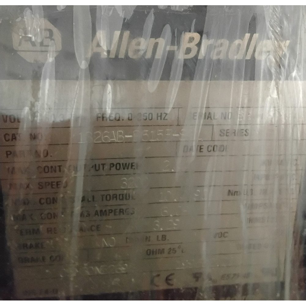 Allen Bradley 1326AB-B515E-S2L AC Servo Motor