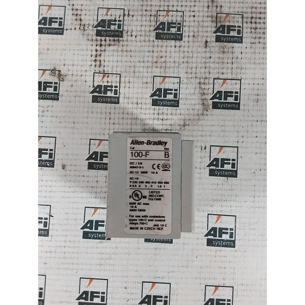 Allen Bradley 100-F SERIES B CONTACT BLOCK