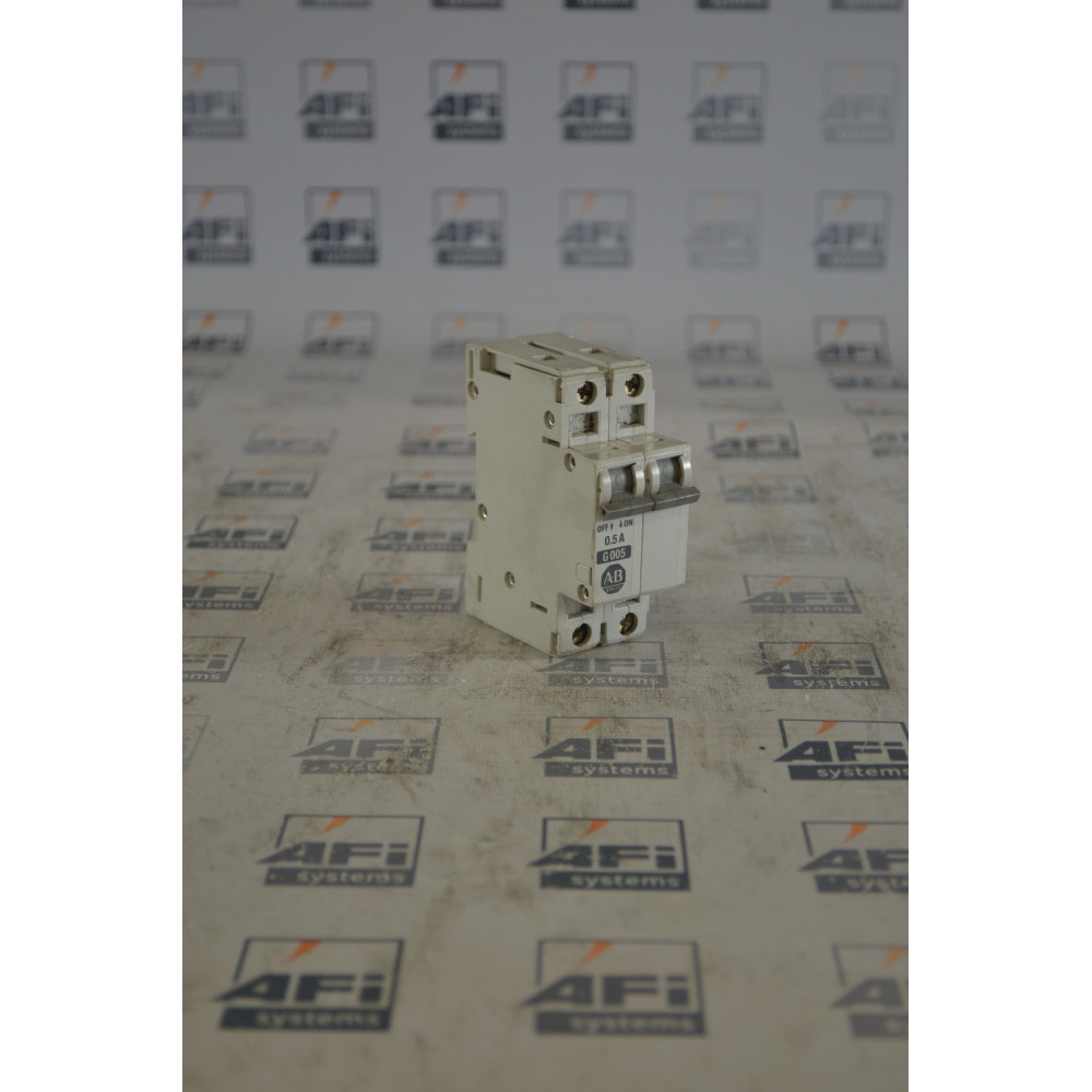 Allen-Bradley 1492-CB2-G-005 ENERGY LIMITING MINIATURE CIRCUIT BREAKER  2 POLES  MAGNETIC TRIP RANGE 6...10