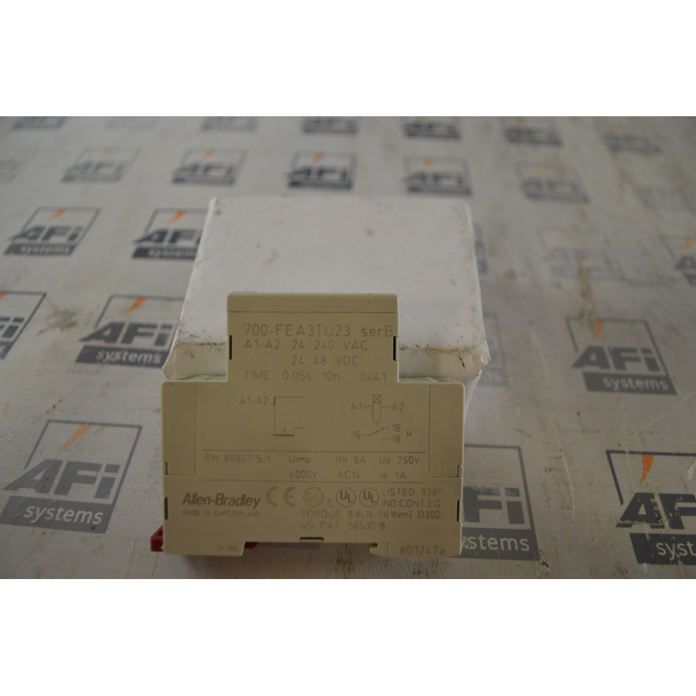 ALLEN  BRADLEY 700-FEA3TU23-SER-B TIMER RELAY