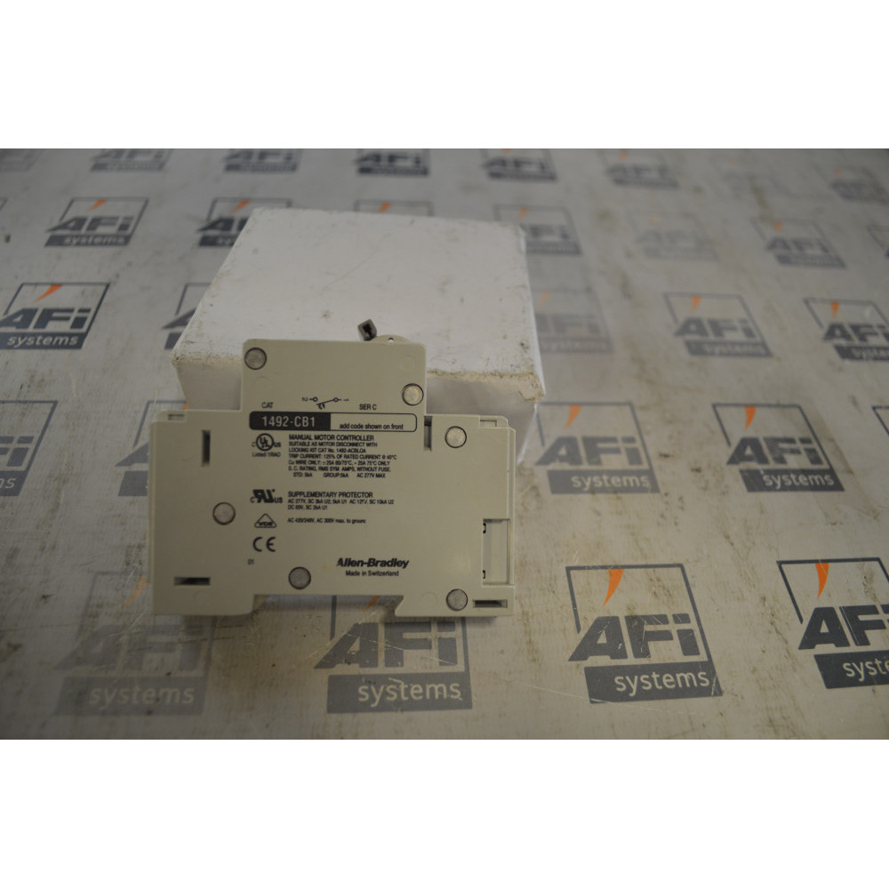 ALLEN  BRADLEY 1492-CB1 Ser C H010 1492 ENERGY LIMITING MINIATURE CIRCUIT BREAKER  010