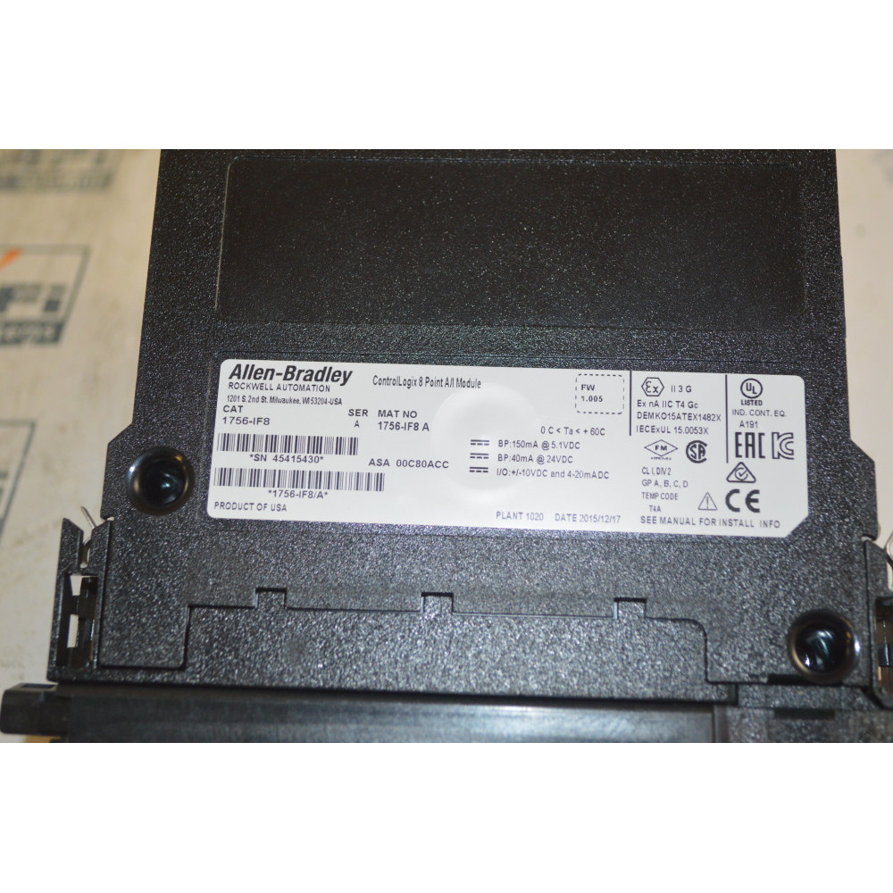 Allen Bradley 1756-IF8 Input Module