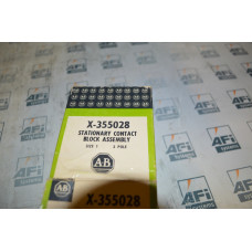 Allen Bradley X-355028 Stationary Contact Block Assembly Size 1   3 pole   NIB
