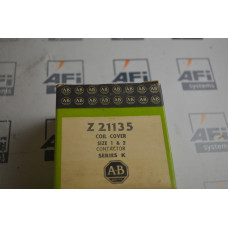 Allen-Bradley Z-21135 Coil Cover  Size 1 and 2   Contactor ser.K