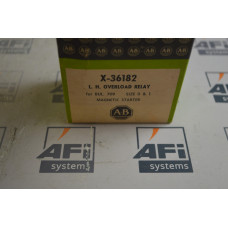 Allen-Bradley X-36182 Left hand Overload Relay Size 0 & 1  BUL. 709