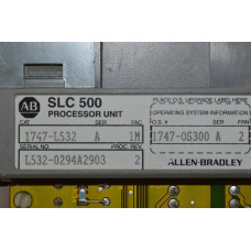 ALLEN BRADLEY 1747-L532 SER A CPU PROCESSOR UNIT