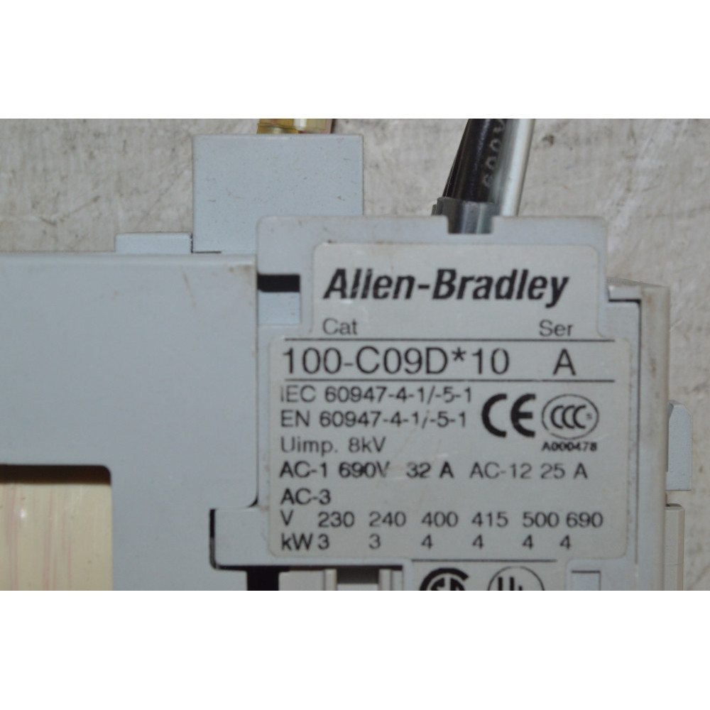ALLEN BRADLEY 100-C09D10 CONTACTOR