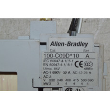 ALLEN BRADLEY 100-C09D10 CONTACTOR