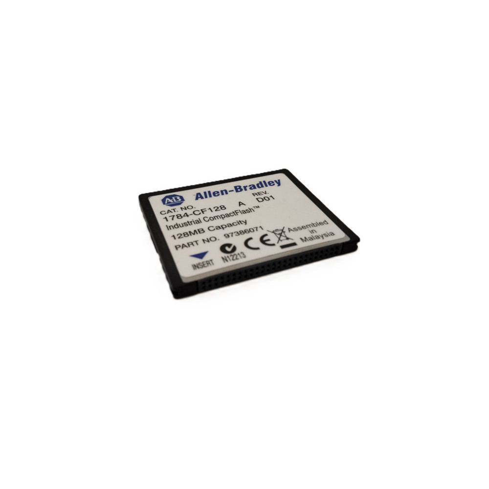 1784-CF128 Allen Bradley 128MB CompactFlash Card