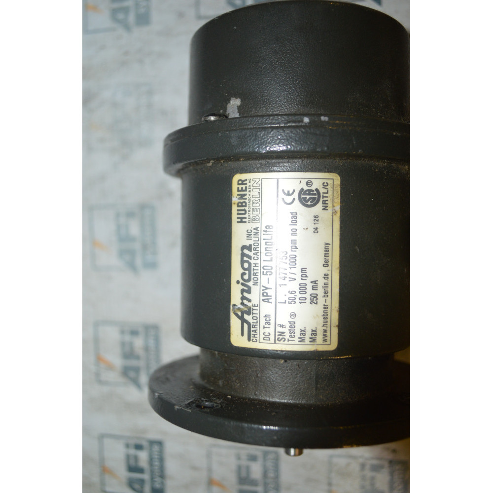 Amicon APY-50 50vdc/1000rpm tachometer