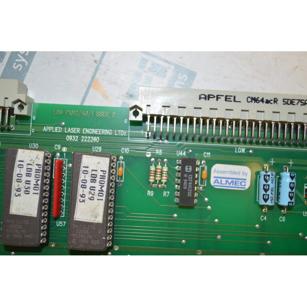 Applied Laser Engineering P1012-40-1 Issue D Board