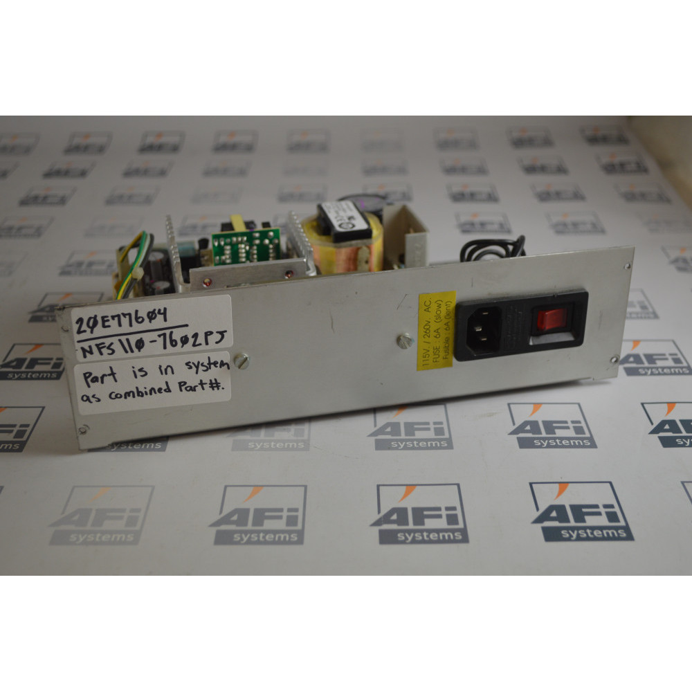 Artesyn Technologies 20E77604  NFS110-7602PJ Power Supply