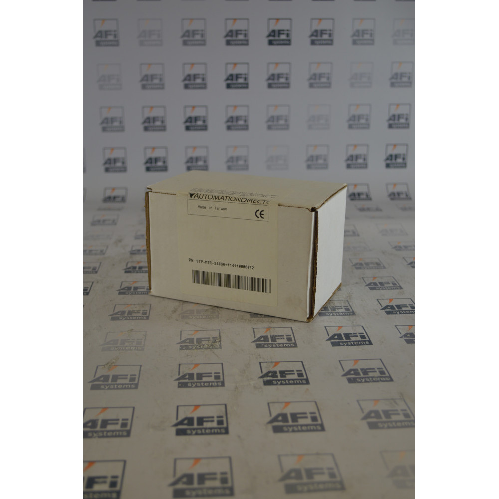 Automation Direct STP-MTR-34066 Stepper Motor NEMA 34 single shaft 434 oz-in Bipolar with 1ft cable