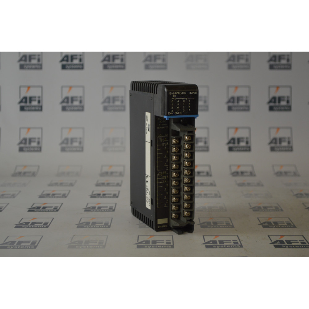 Automation Direct D4-16NE3 16-POINT 12-24 VAC/DC CURRENT SINKING/SOURCING INPUT MODULE