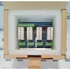  ZL-RLS4-24 RELAY MODULE 4-PT 24VDC SPTD LED 10A@30VDC  8A@250VAC 35mm