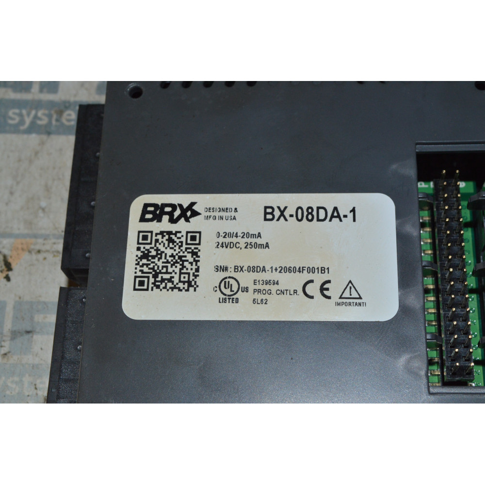 Automation Direct BX-08DA-1 BRX Analog Output 8 channel current mA