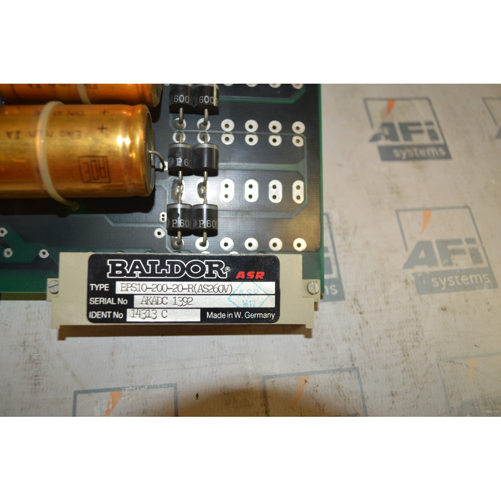BALDOR BPS10-200-20-R Servo Drive Amplifier