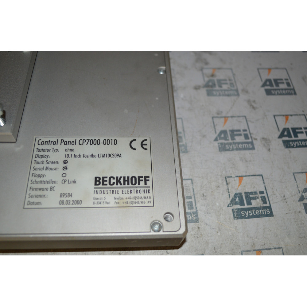 Beckhoff CP7000-0011 Operator Interface Panel