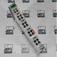 BECKHOFF KL3351 RESISTOR BRIDGE TERMINAL. 1-CHANNEL ANALOG INPUT. 5VDC. 50HZ. 65MA. 16 BIT RESOLUTION. IP20. DIN RAI