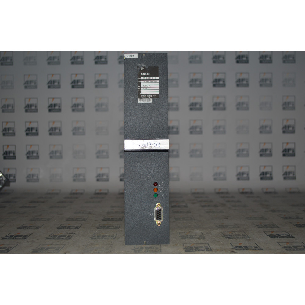 BOSCH REXROTH SM 6,5/30-G16 SERVO MODULE DRIVE