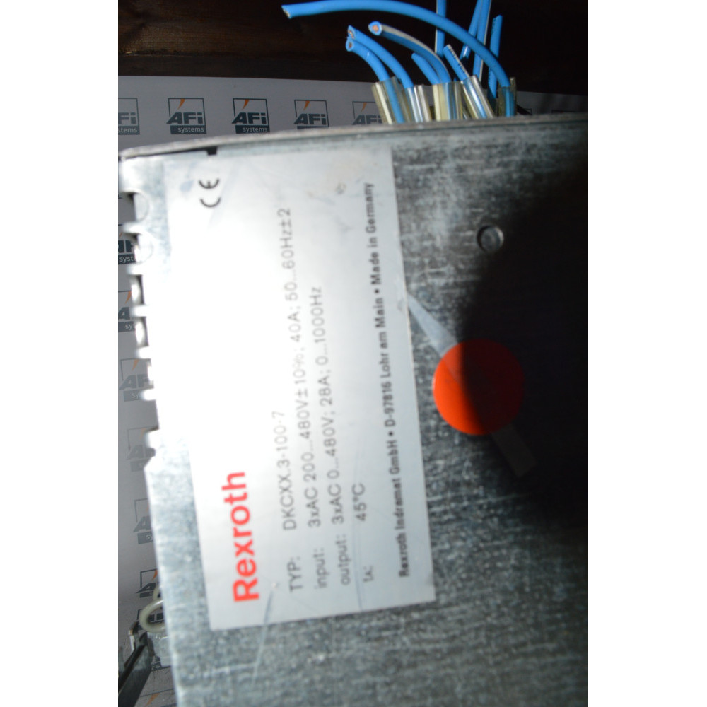BOSCH REXROTH DKCXX-3-100-7 SERVO DRIVE