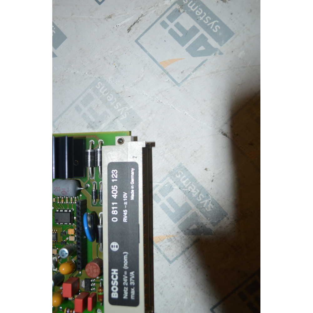 BOSCH Rexroth 0811405123 VALVE AMPLIFIER FOR HIGH-RESPONSIVE VALVE