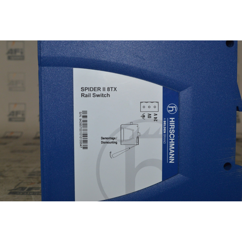 BELDEN HIRSCHMANN SPIDER II 8TX ETHERNET SWITCH MODULE