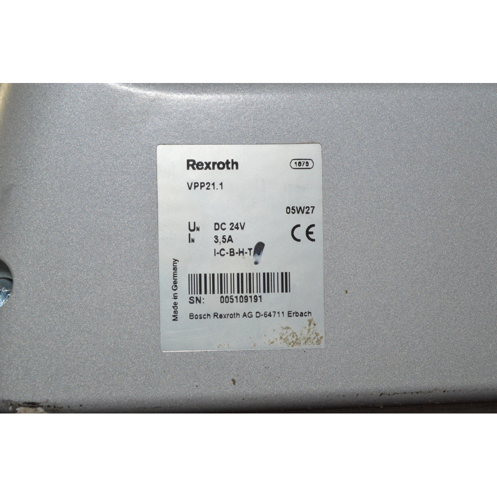 Rexroth VPP21-1 INDRACONTROL
