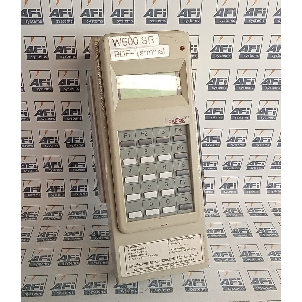 Bosch 1052961 W500 SR BDE-Terminal