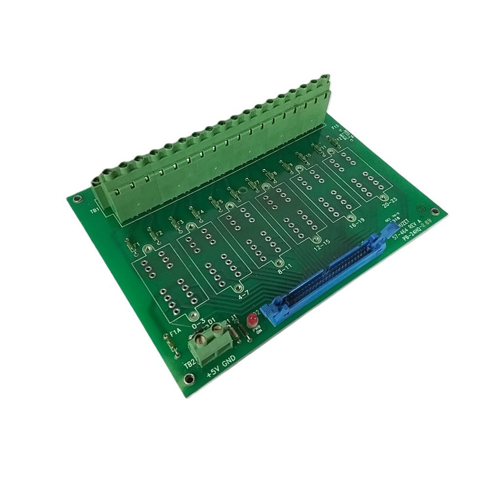 6-position I/O module mounting rack