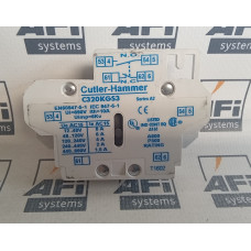 Cutler Hammer C320KGS3 Auxiliary Contact 2-Pole 10Amp 600VAC