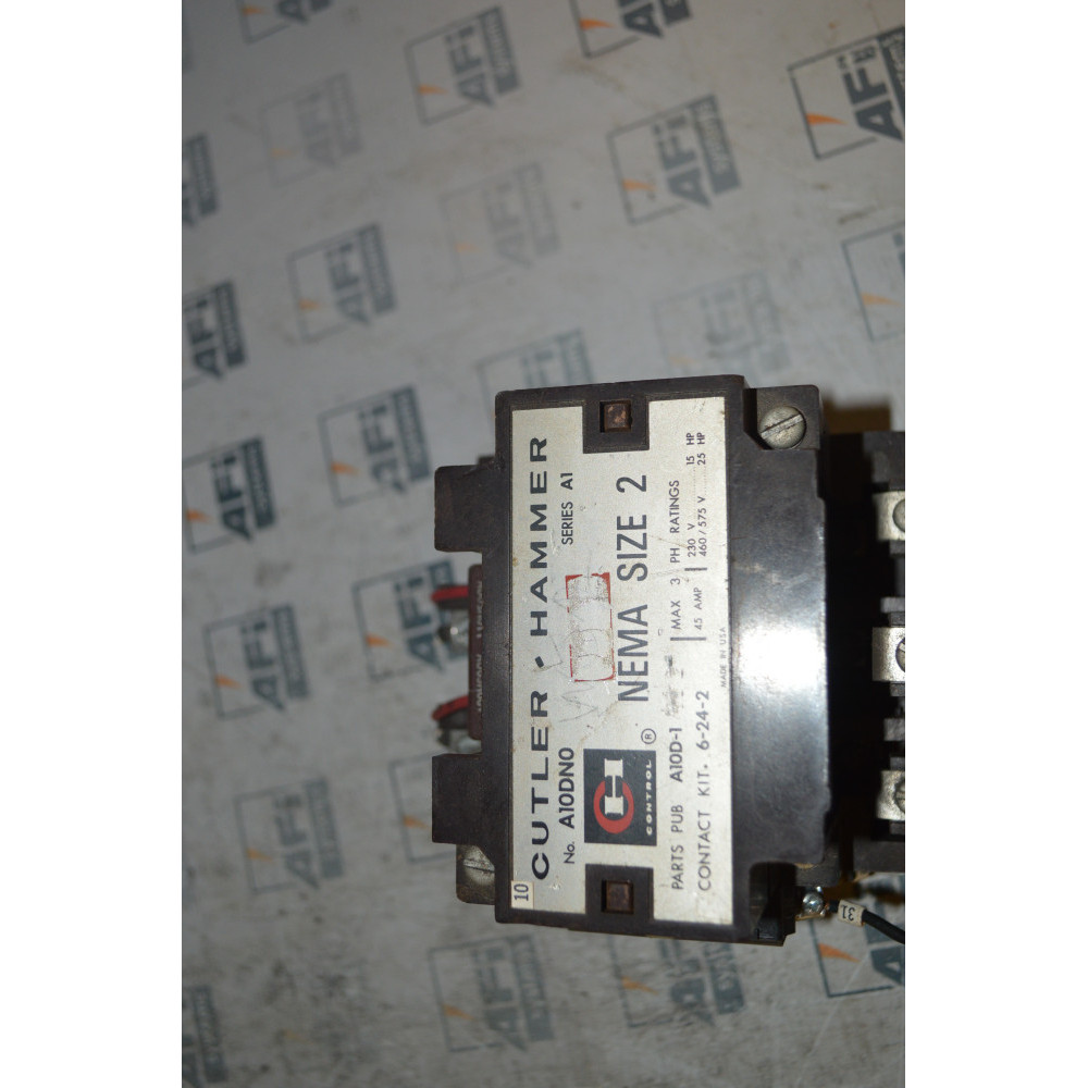 CUTLER-HAMMER A10D-1 SER A1 CONTACTOR