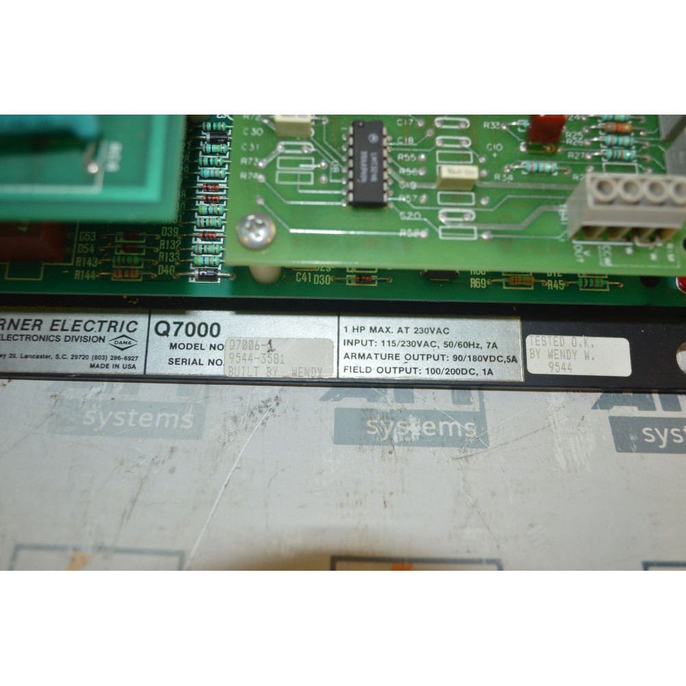 Danaher Q7006-1 Seco Drive