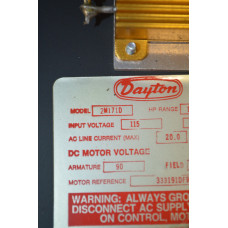 Dayton 2M171D SCR CONTROL